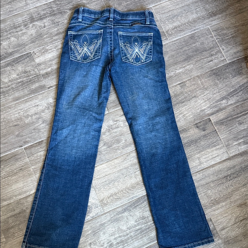 Wrangler Women's Boot Cut Jeans in Classic Blue